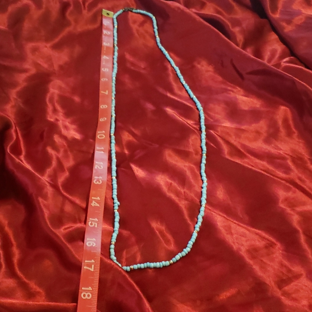 American Eagle beaded necklace